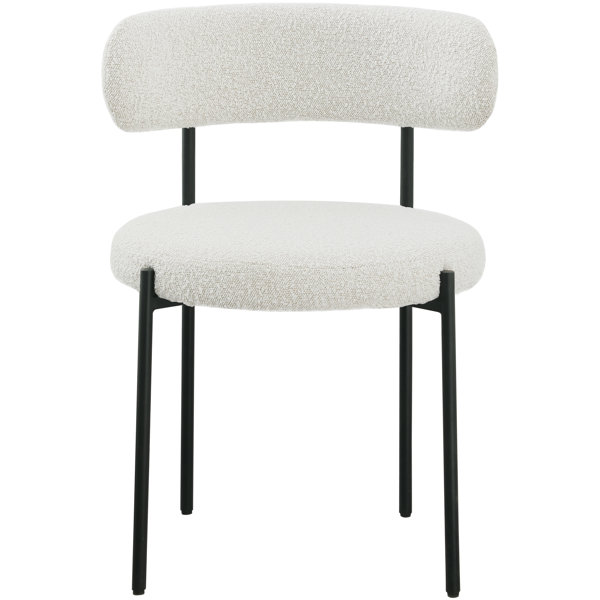 Boucle Upholstered Side Chair & Reviews | AllModern
